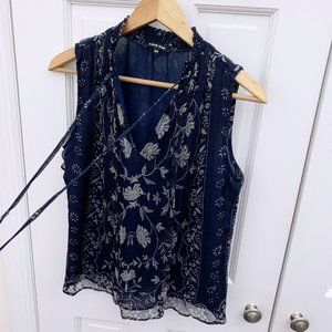 Love Sam Floral Sleeveless Top